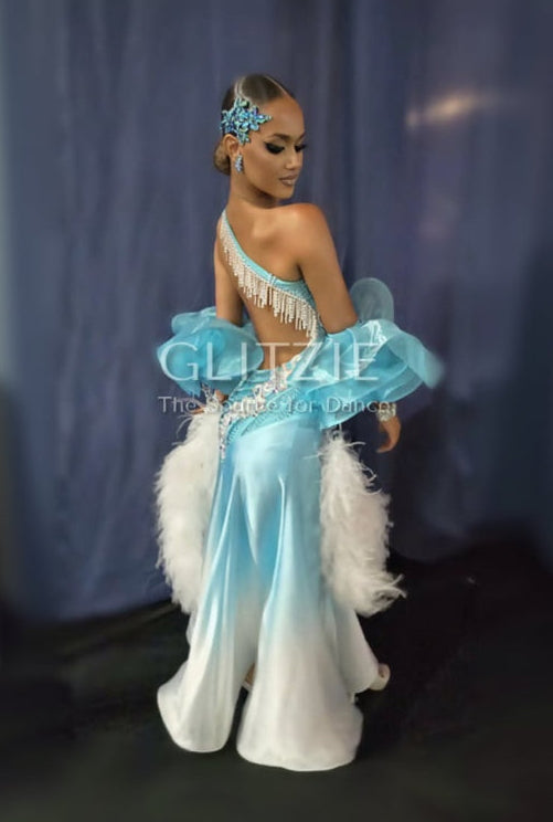 Tiffany Blue Dance Dress – Glitzie