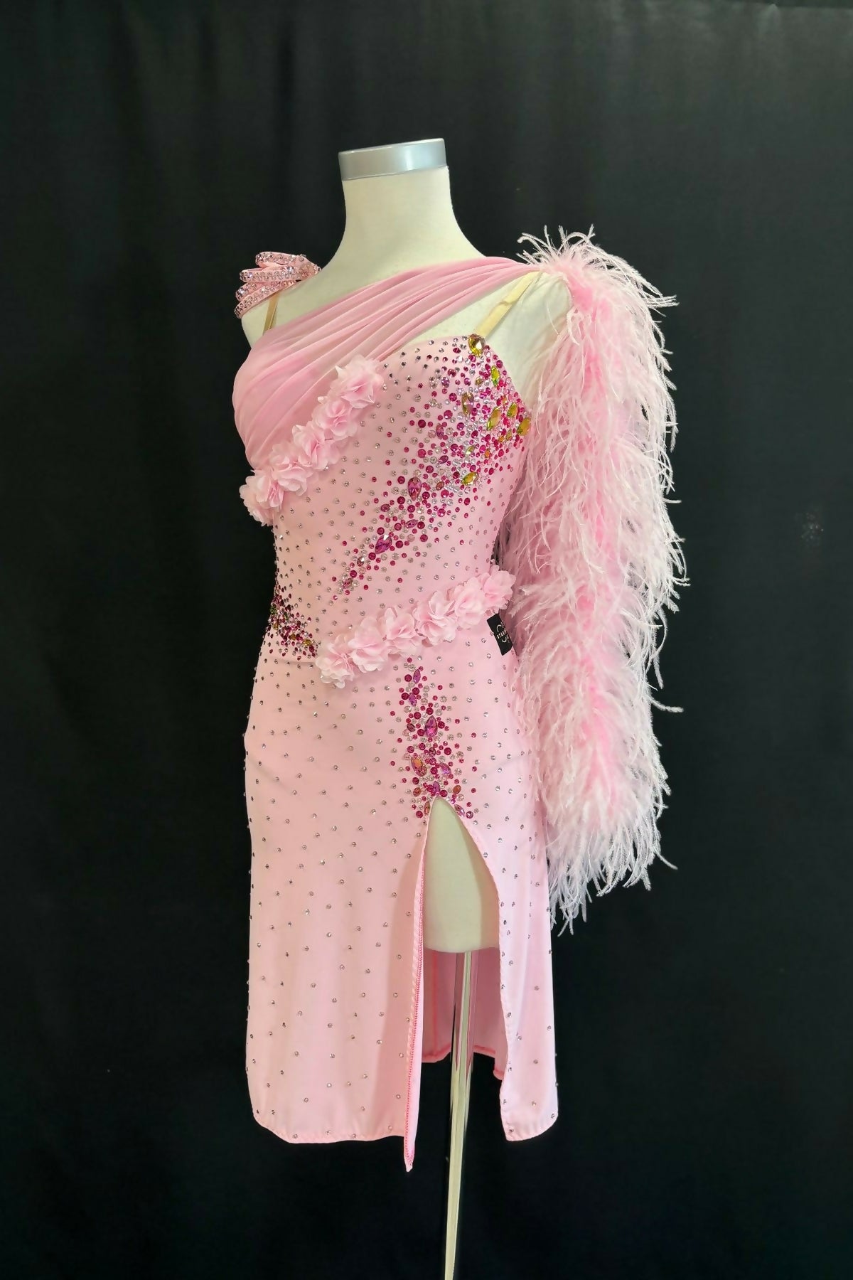 Pink Latin Dress 1 2x3