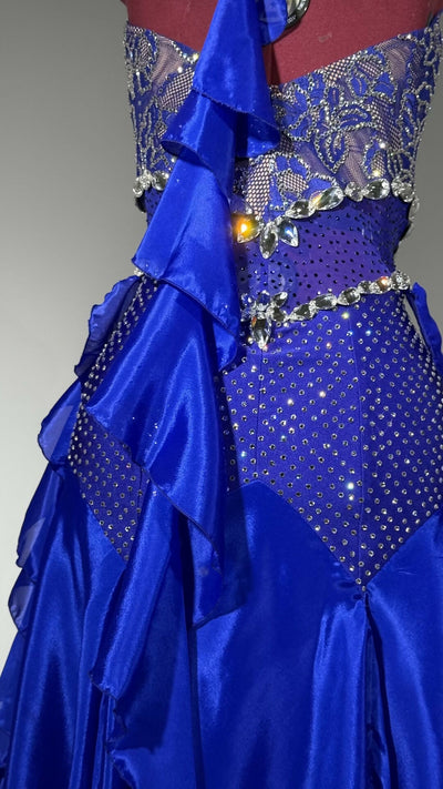 Blueberry/Royal Blue Smooth dance dress