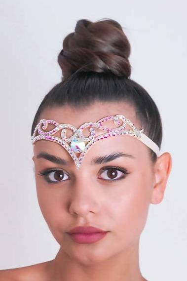 Rhinestone headpiece jewelry "Aimme"