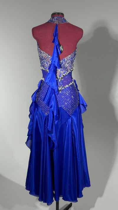 Blueberry/Royal Blue Smooth dance dress