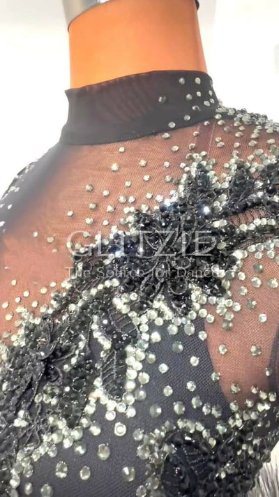 American Smooth Dress By SRDJAN XS-S Dancewear