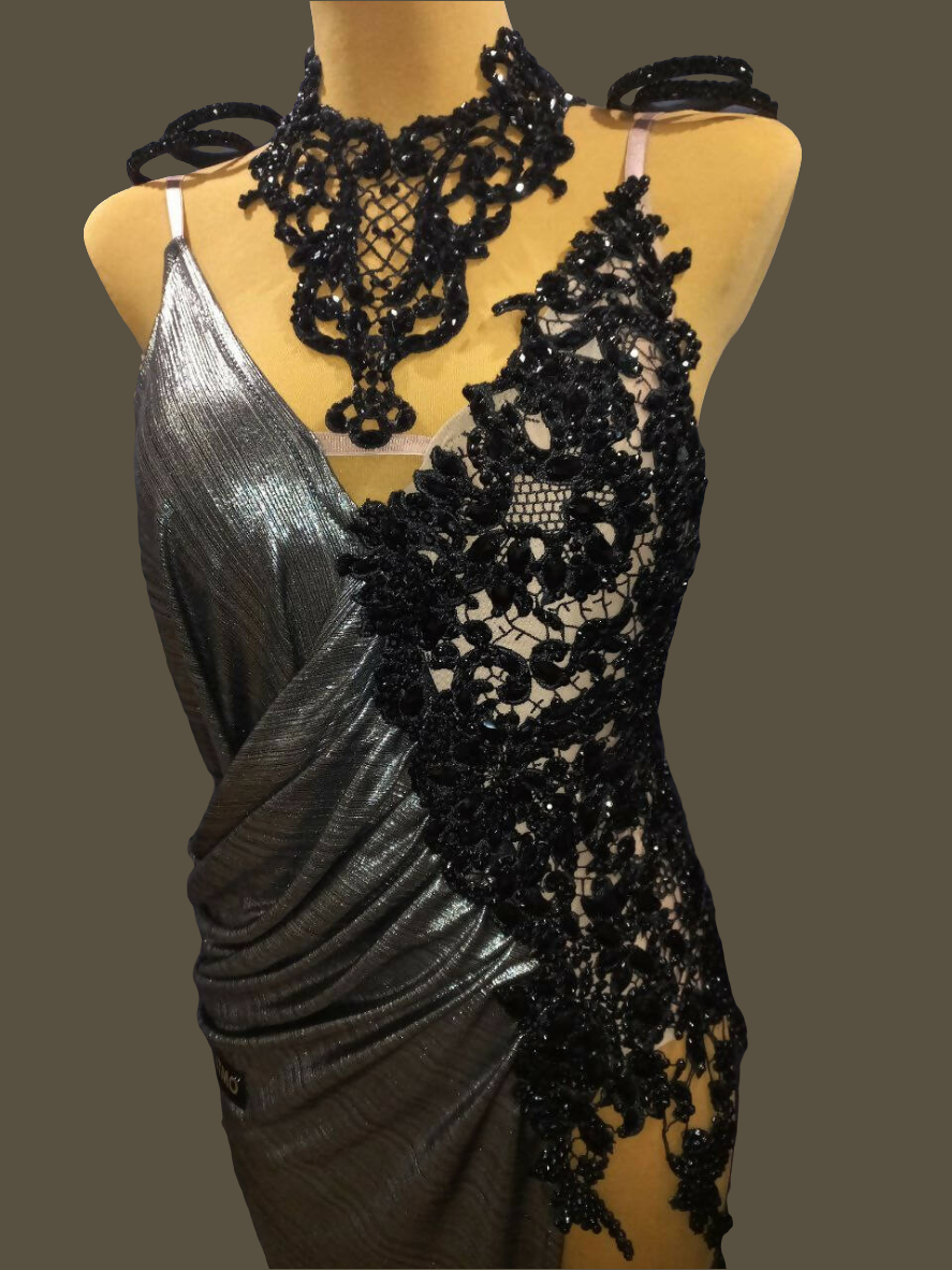 New latina dress_Graphite luxury