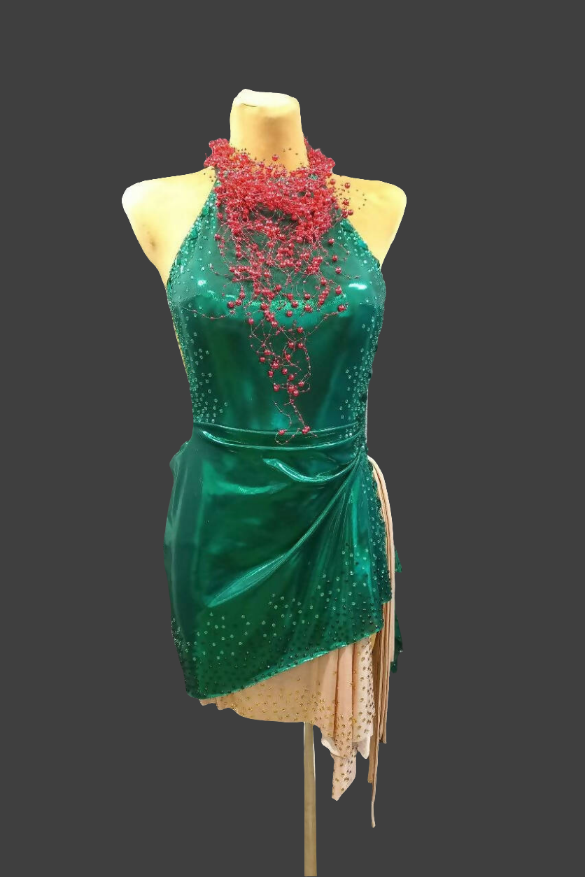 New latina dress_ Emerald Chic