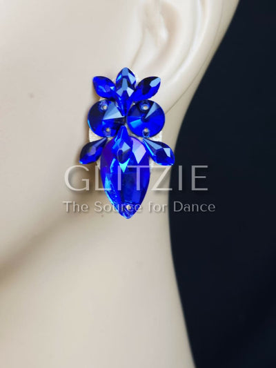 Crystals Rhinestones Hypoallergenic Jewelry Set: Earrings and Necklace. Accessories