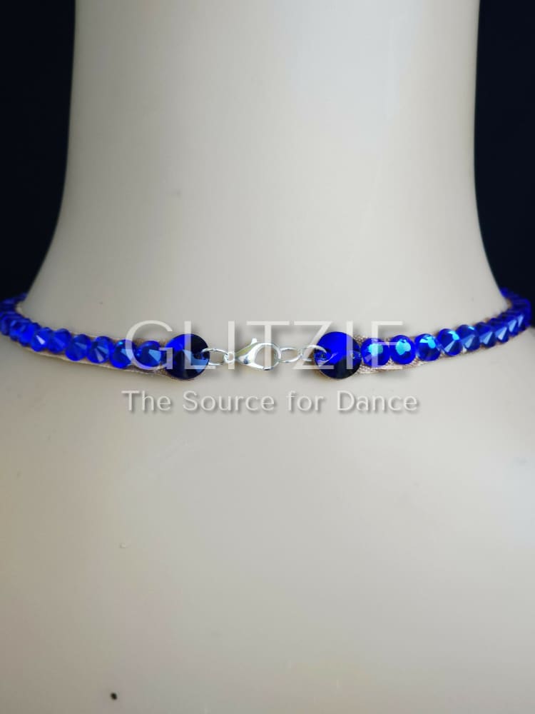 Crystals Rhinestones Hypoallergenic Jewelry Set: Earrings and Necklace. Accessories