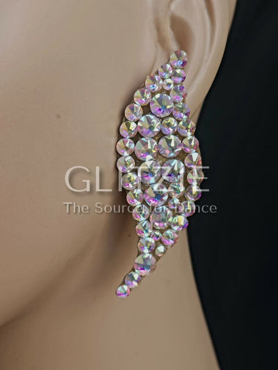 Crystals Rhinestones Hypoallergenic Jewelry Set: Earrings Necklace Bracelets Hair Accessorie. Accessories