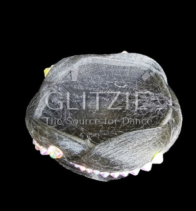 Dance Bun with Large Rhinestones - Black Accessories