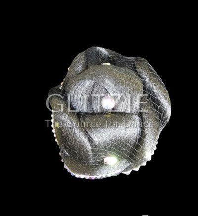 Dance Bun with Rhinestones - Black Accessories