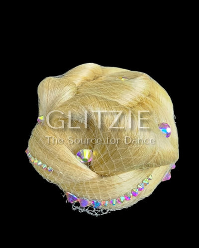Dance Bun with Rhinestones - Lt. Blonde Accessories