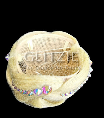 Dance Bun with Rhinestones - Lt. Blonde Accessories
