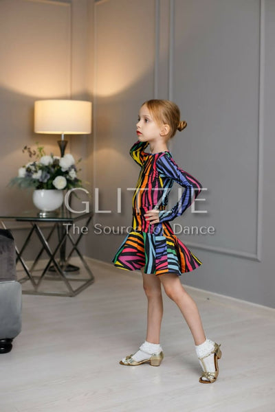 Girls’ Set Rainbow KMP-213 Dancewear