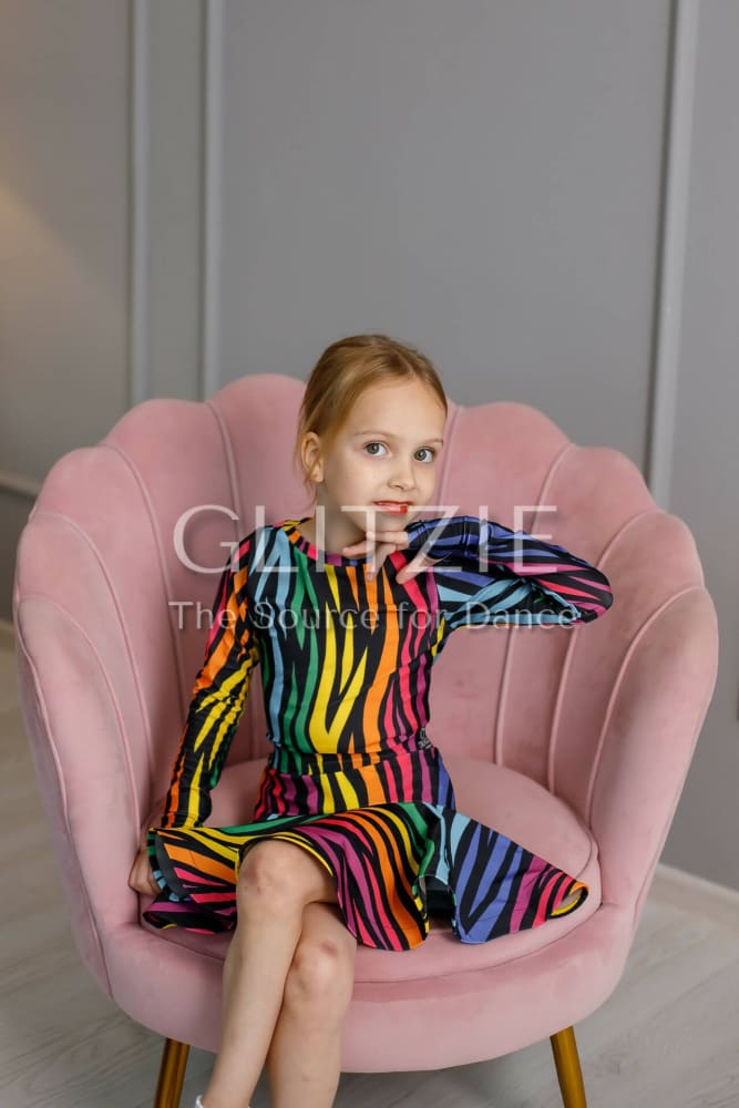 Girls’ Set Rainbow KMP-213 Dancewear