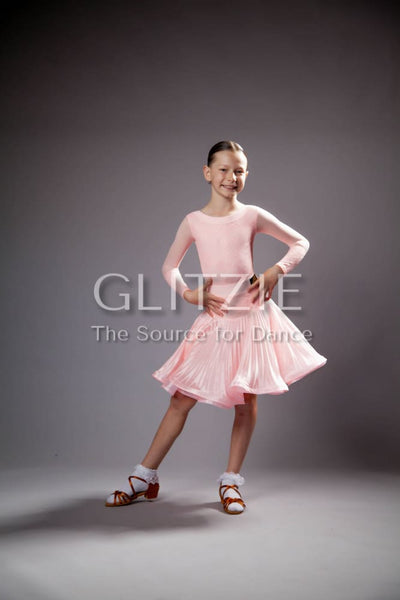 Juvenile dress Mila in Sugar Pink color S Dancewear
