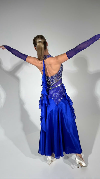 Blueberry/Royal Blue Smooth dance dress