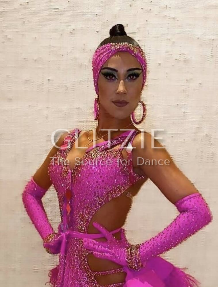 Latin / Rhythm Dress By SRDJAN XS-S Dancewear