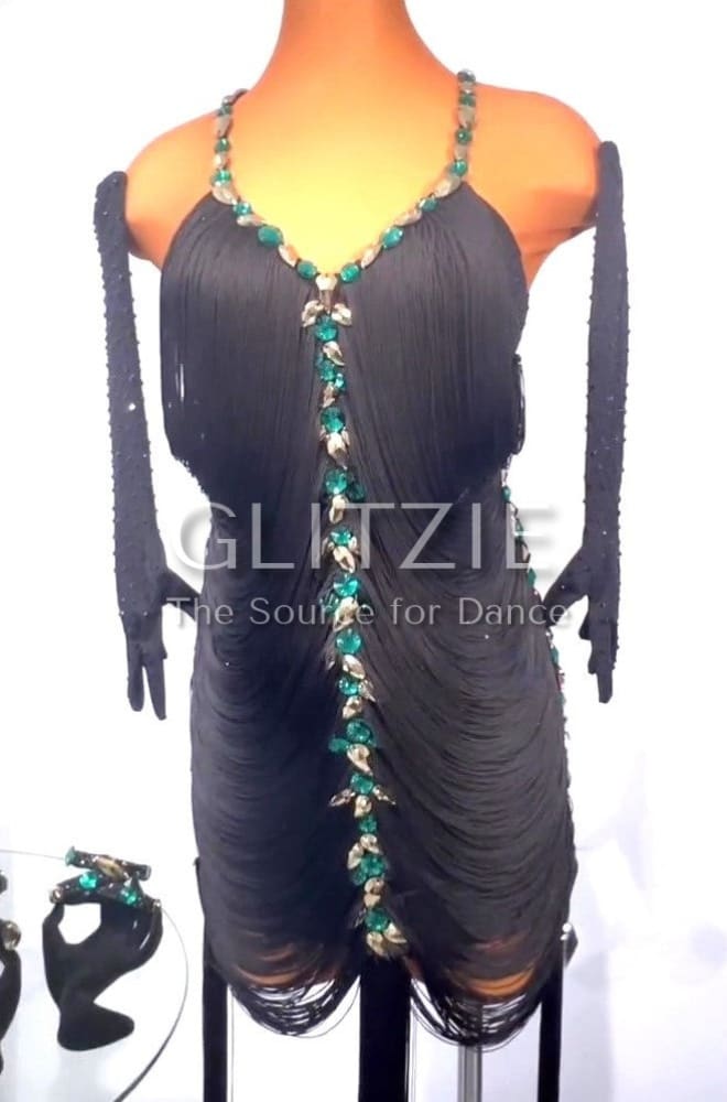 Latin / Rhythm Dress By SRDJAN XS-S Dancewear