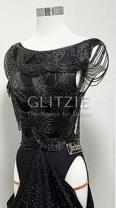 Latin / Rhythm Dress By SRDJAN XS-S Dancewear