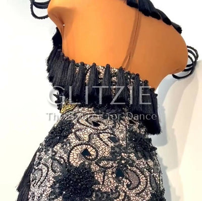 Latin - Rhythm Dress By SRDJAN XS-S Dancewear