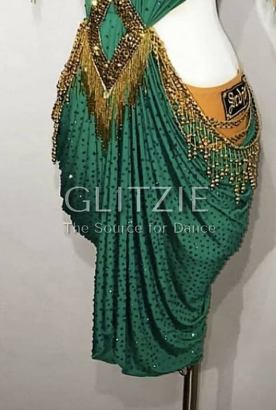 Latin / Rhythm Dress By SRDJAN XS-S-M Dancewear