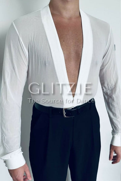 Mens White Latin 2 2x3