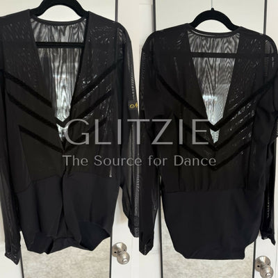 Men’s latin shirt S-M Dancewear