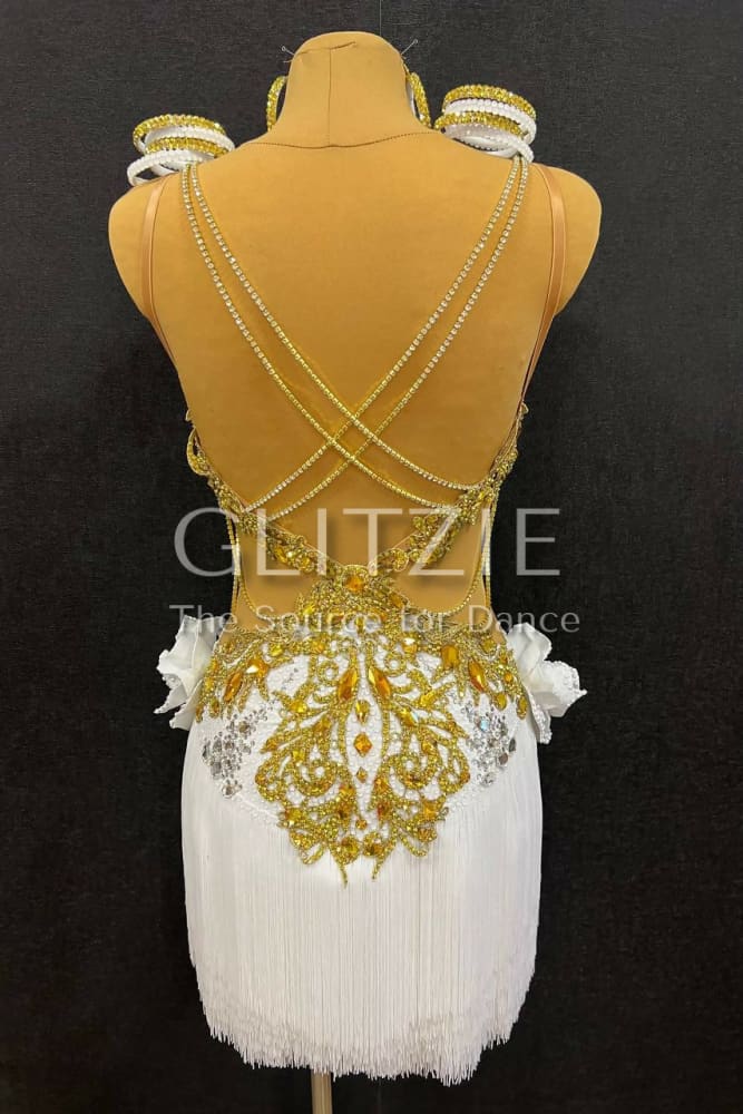 New Latina dress_The Royal White S Dancewear