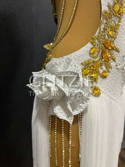 New Latina dress_The Royal White S Dancewear