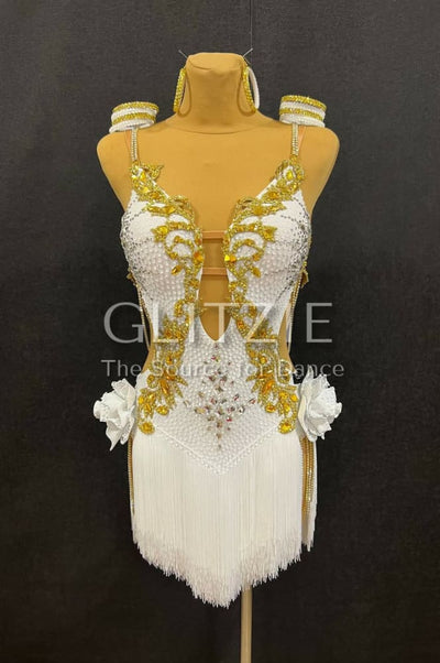 New Latina dress_The Royal White S Dancewear