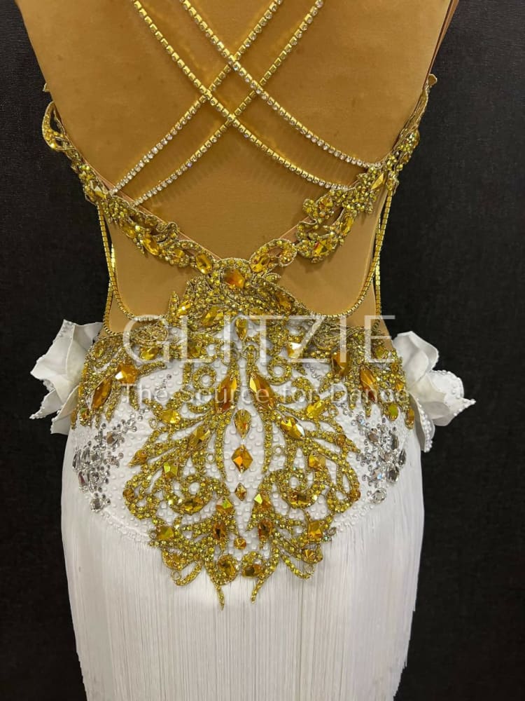 New Latina dress_The Royal White S Dancewear