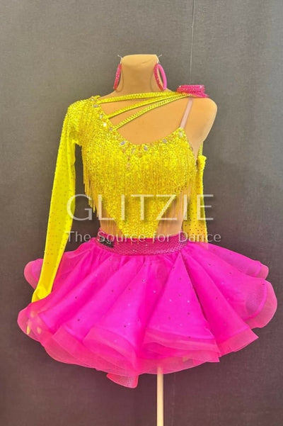 New Latina dress_ The Sweety Dolly XS Dancewear