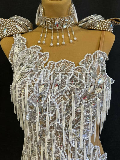 New Latina dress_The White Flower XS-S Dancewear