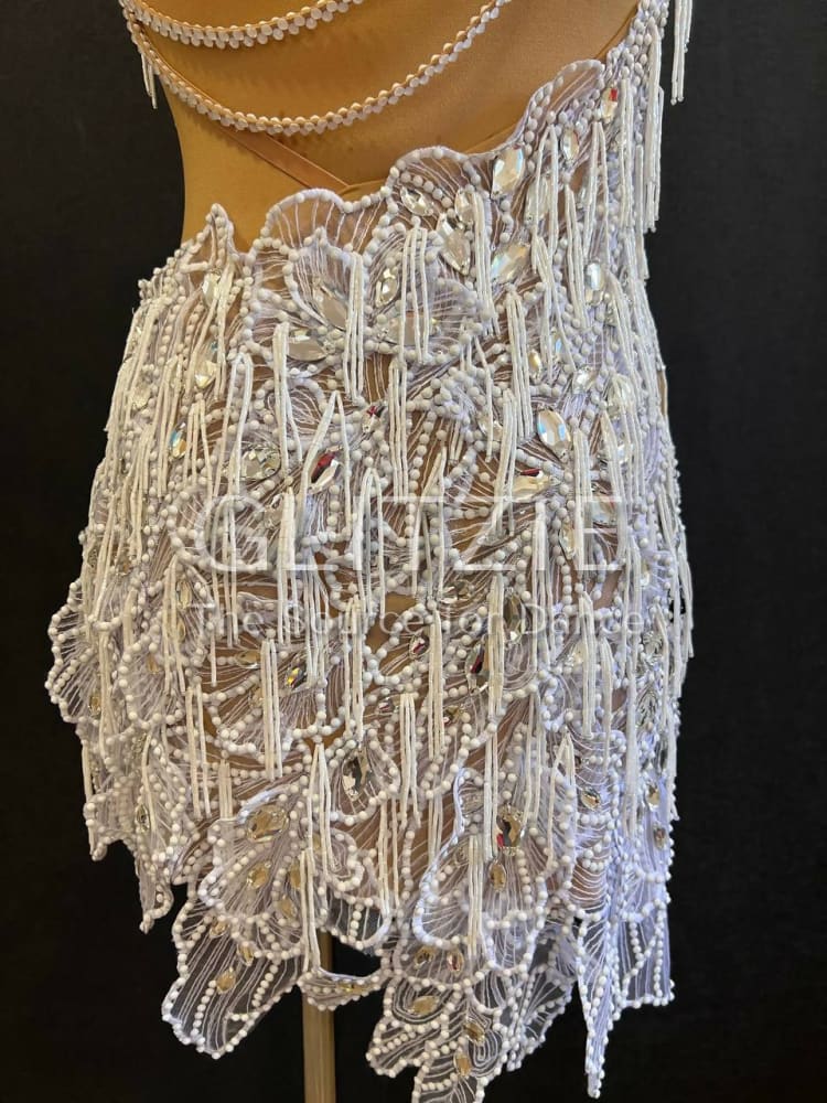 New Latina dress_The White Flower XS-S Dancewear