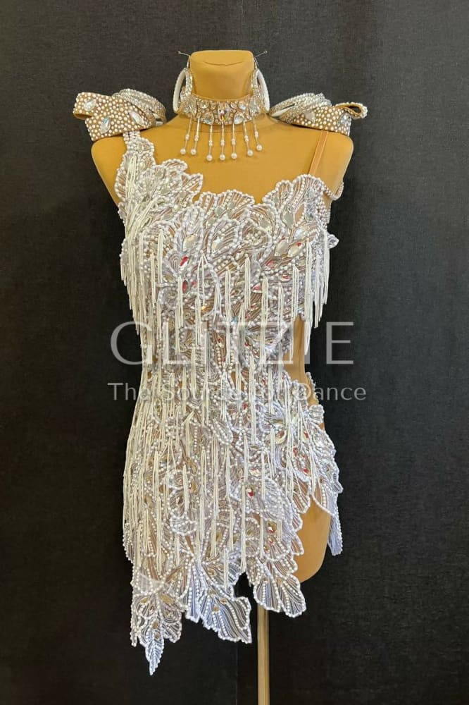 New Latina dress_The White Flower XS-S Dancewear