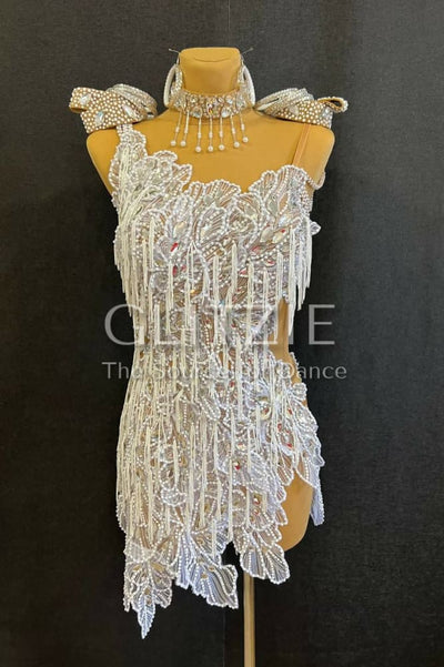 New Latina dress_The White Flower XS-S Dancewear