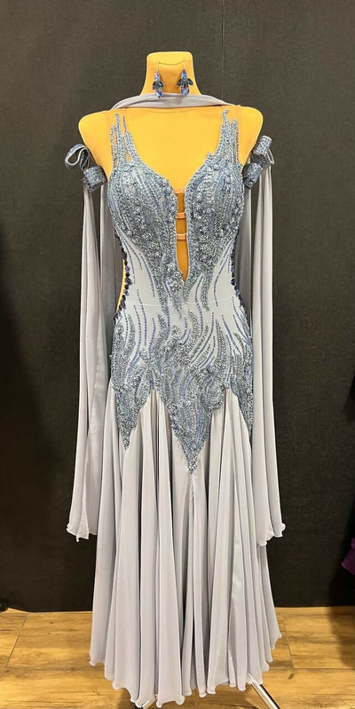 New Smooth dress_ The Grey_Blue