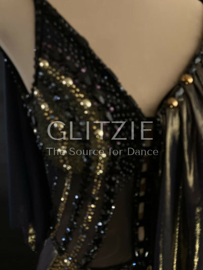 Regal black and gold S Dancewear