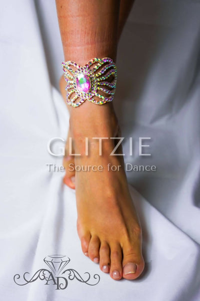 Rhinestone anklet bracelet ’Andrea’ Accessories