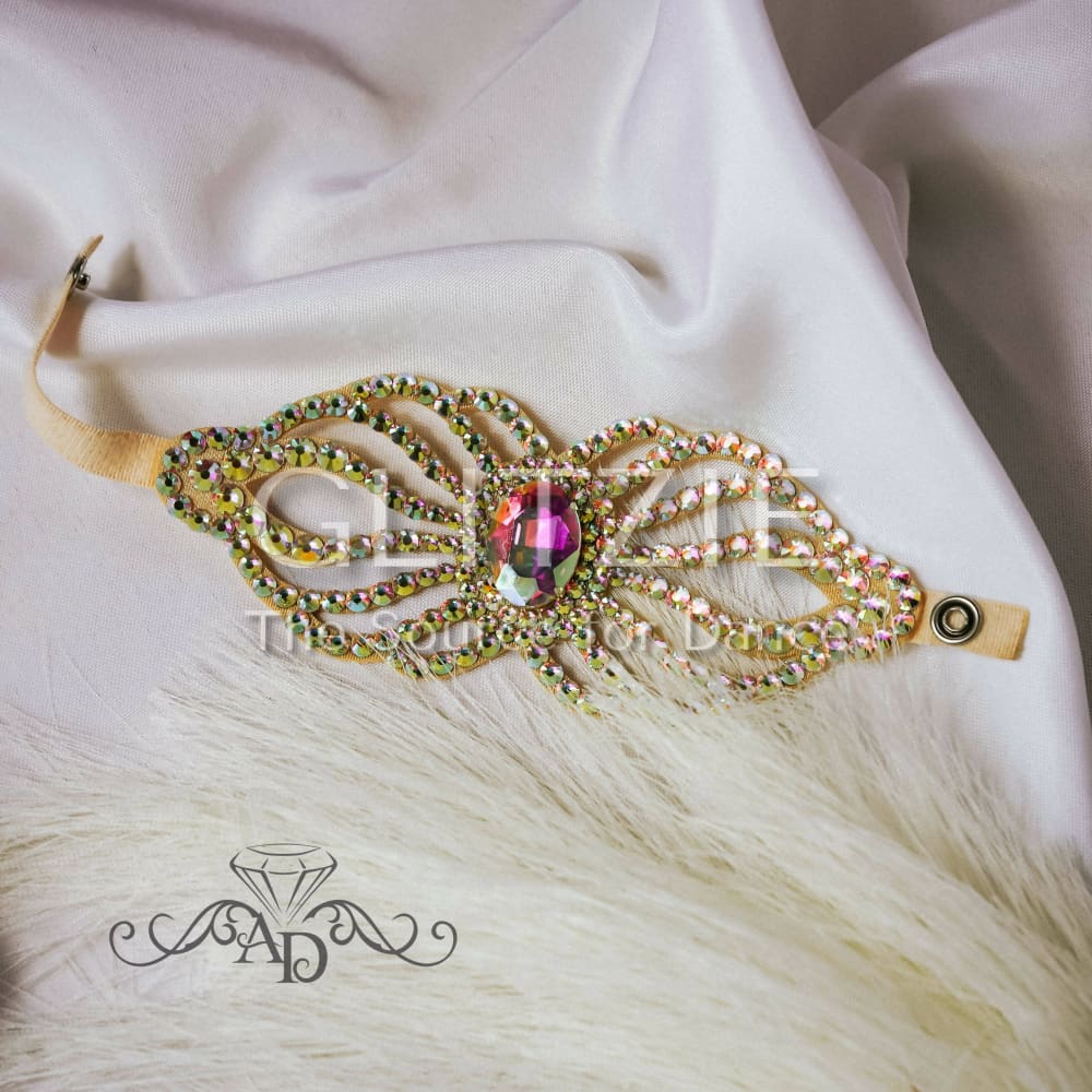 Rhinestone anklet bracelet ’Andrea’ Accessories