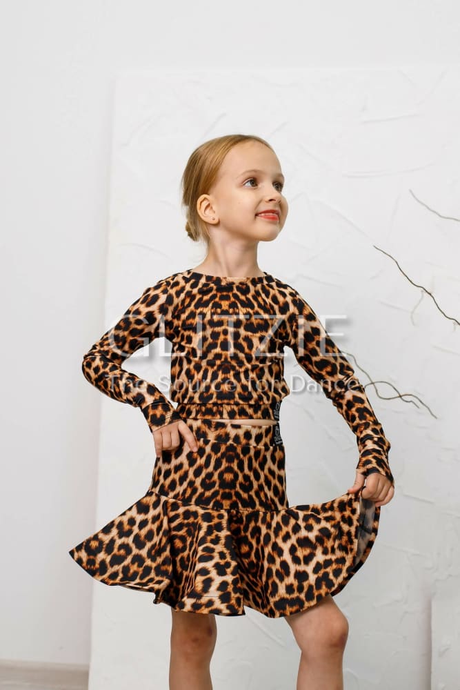 Set Leopard KMP-212 Dancewear