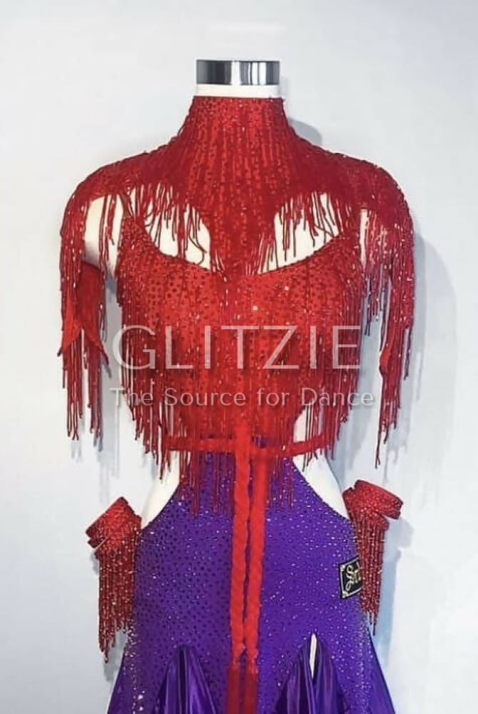 Sponsored American Smooth dress by SRDJAN XS-S Dancewear