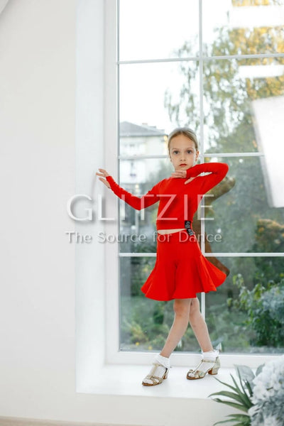 Top and skirt Set-KMP-215 Dancewear