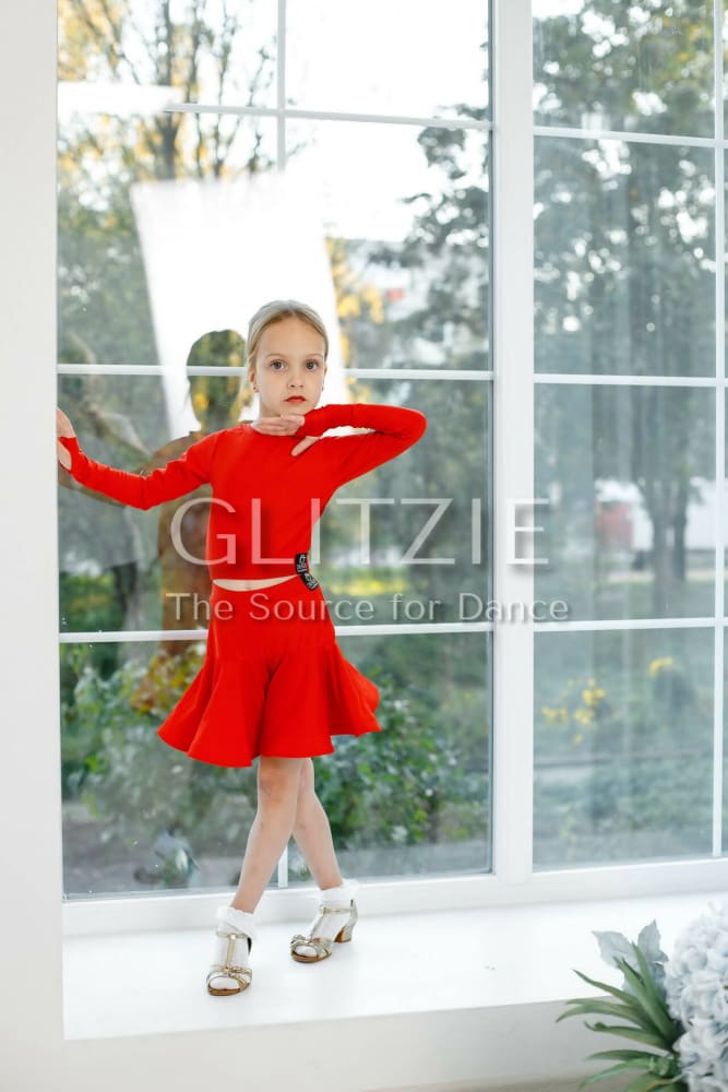 Top and skirt Set-KMP-215 Dancewear