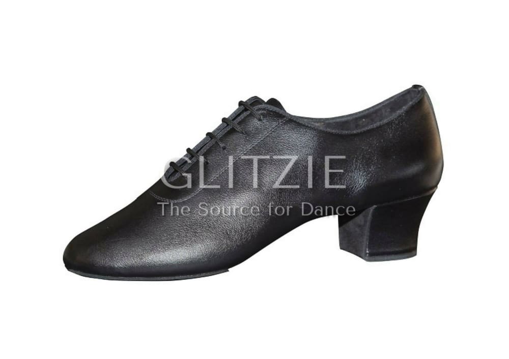 Tornsberg (131T) Black Leather w 4cm Heel Shoes