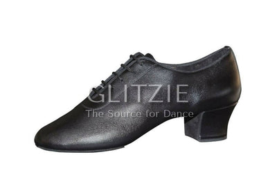 Tornsberg (131T) Black Leather w 4cm Heel Shoes