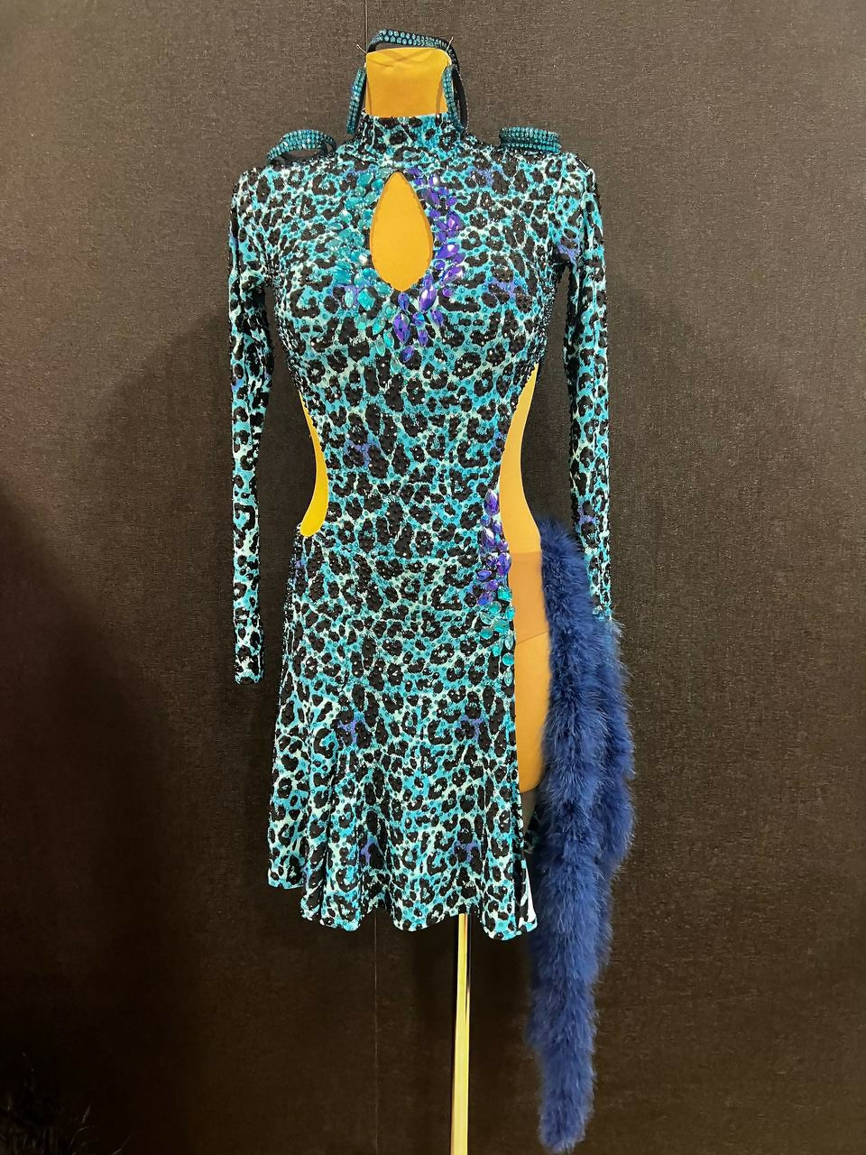 New latina dress_ The Turquoise Leopard